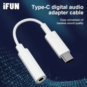 USB Type C to 3.5mm AUX Adapter